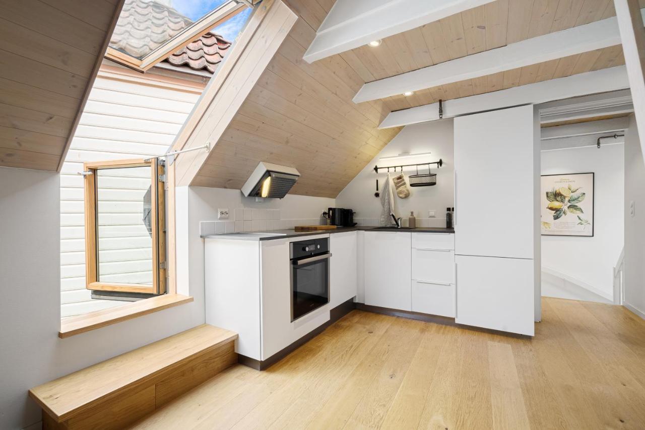 Charming Rooftop Apartment In Heart Of Stavanger Kültér fotó
