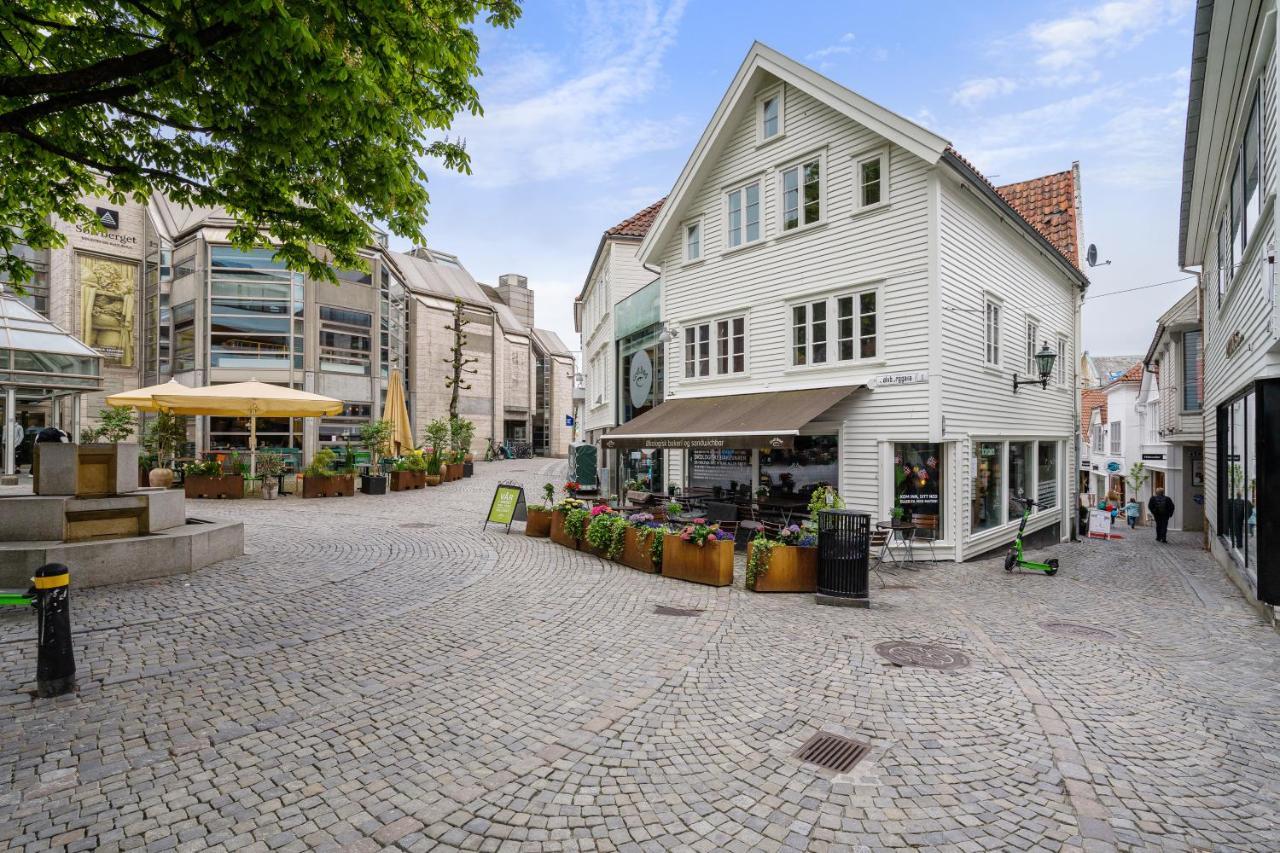 Charming Rooftop Apartment In Heart Of Stavanger Kültér fotó