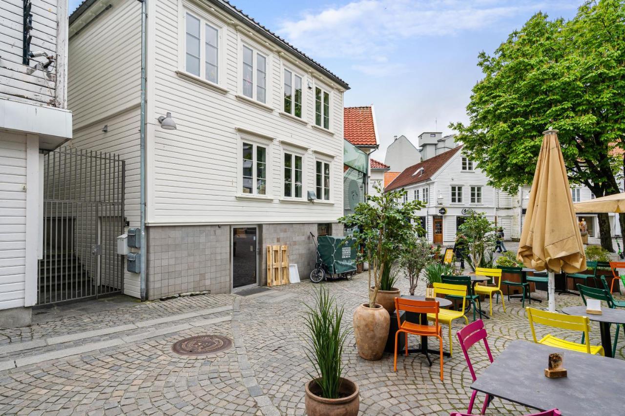 Charming Rooftop Apartment In Heart Of Stavanger Kültér fotó