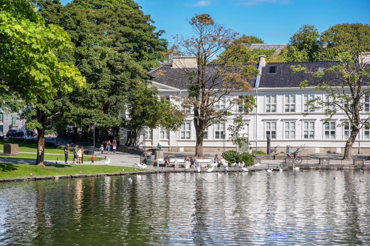 Charming Rooftop Apartment In Heart Of Stavanger Kültér fotó