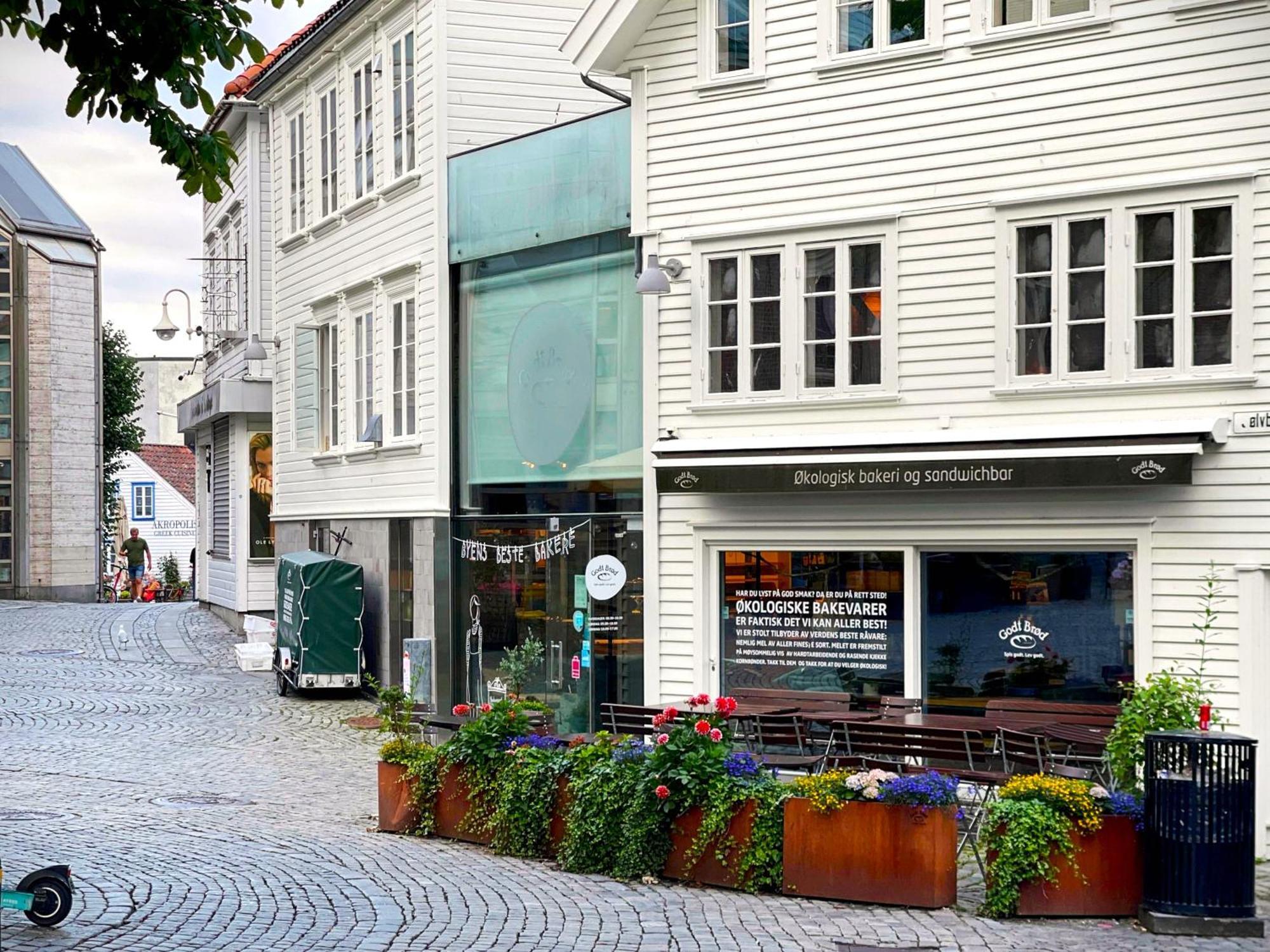 Charming Rooftop Apartment In Heart Of Stavanger Kültér fotó